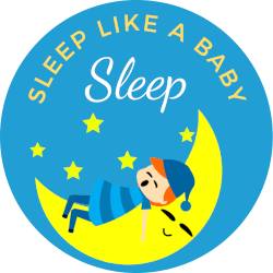 Improves Sleep. Sleep like a baby