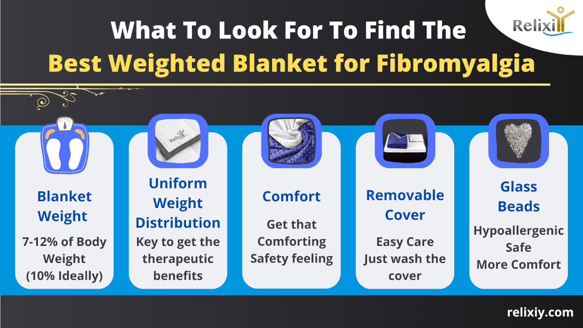 What To Look For To Find The Best Weighted Blanket for Fibromyalgia