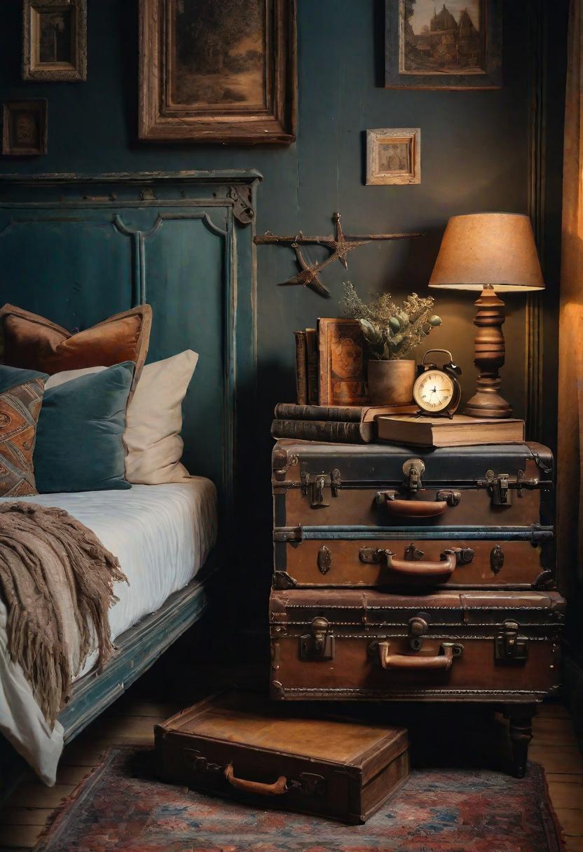 4. Chic Nightstand from Vintage Trunk-1
