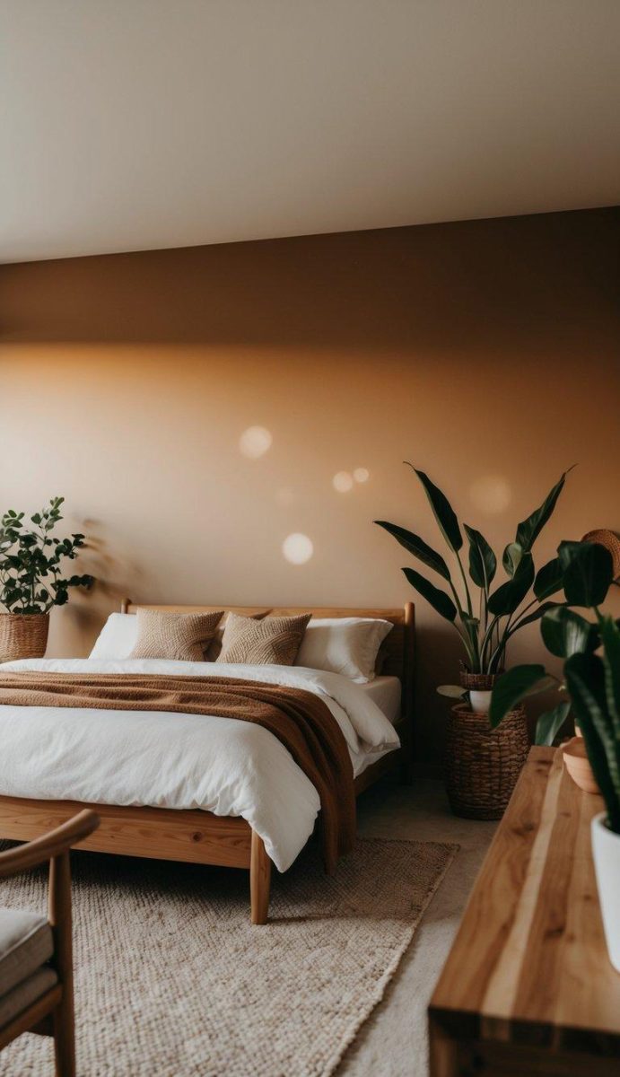 20 Earthy Bedroom Ideas for a Super Cozy Retreat | Relixiy