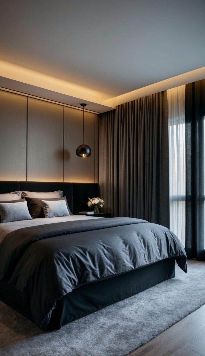 20 Stunning Grey Bedroom Ideas to Inspire You | Relixiy