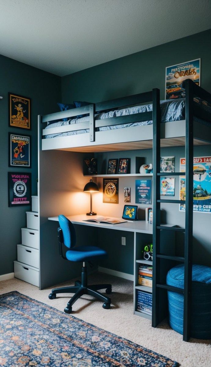 20 Trendy Teen Boy Bedroom Ideas to Transform His Space | Relixiy