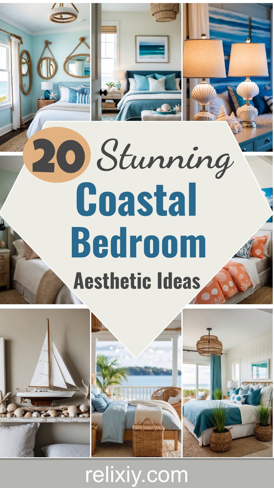 20 Stunning Coastal Bedroom Aesthetic Ideas to Inspire You | Relixiy Blog