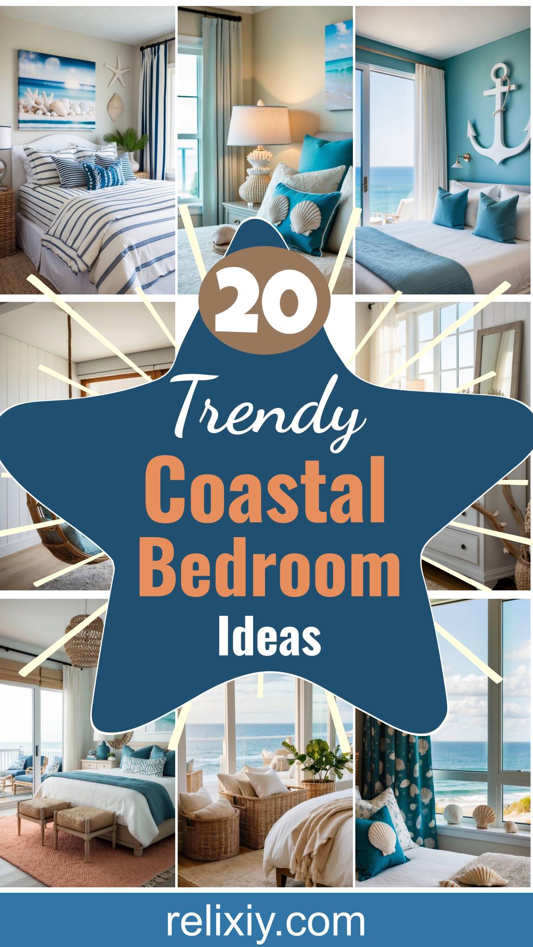 20 Trendy Coastal Bedroom Ideas for Dreamy Beach Vibes | Relixiy