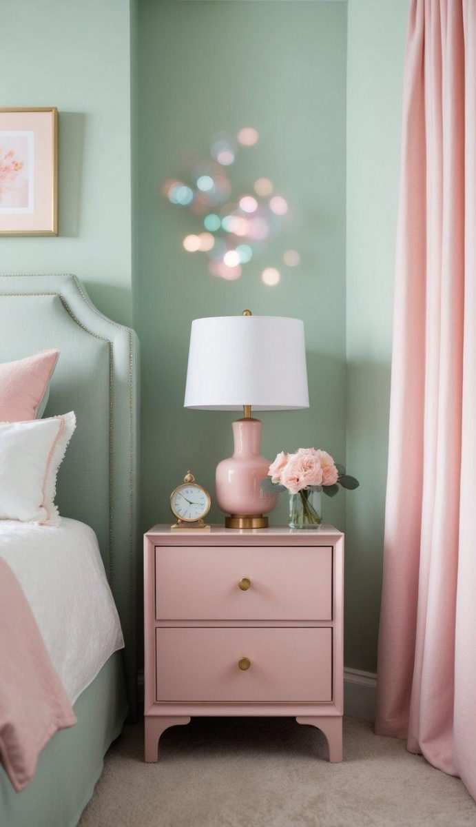 20 Sage Green And Pink Bedroom Ideas for a Dreamy Makeover | Relixiy