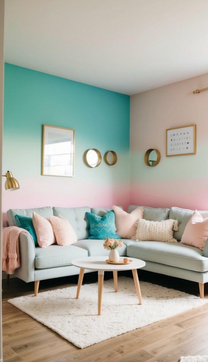 21 Stunning Accent Wall Ideas for Your Living Room | Relixiy