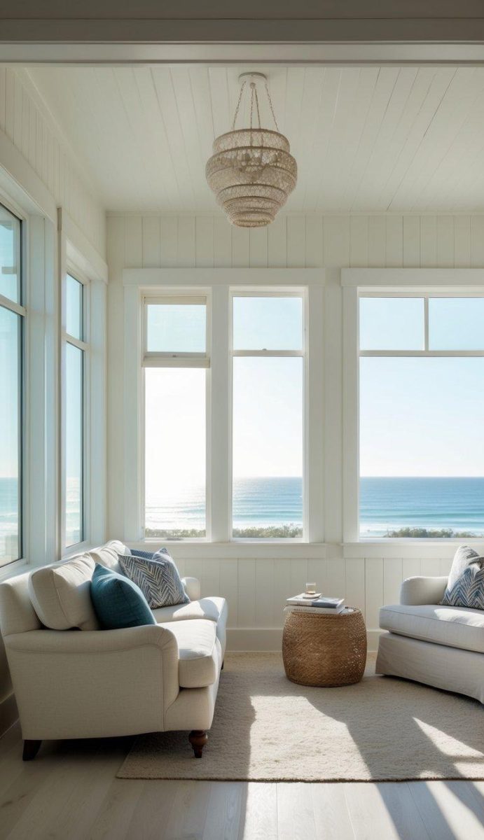 21 Breezy Coastal Living Rooms For A Beachy Feel | Relixiy Blog