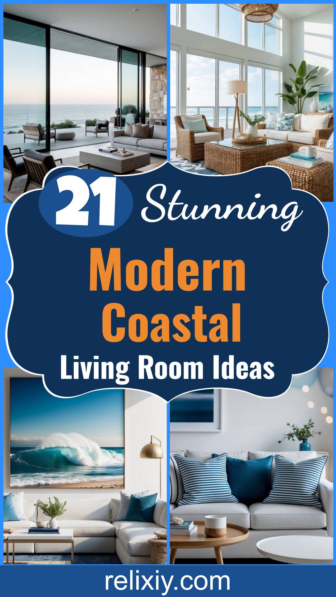 Modern Coastal Living Room