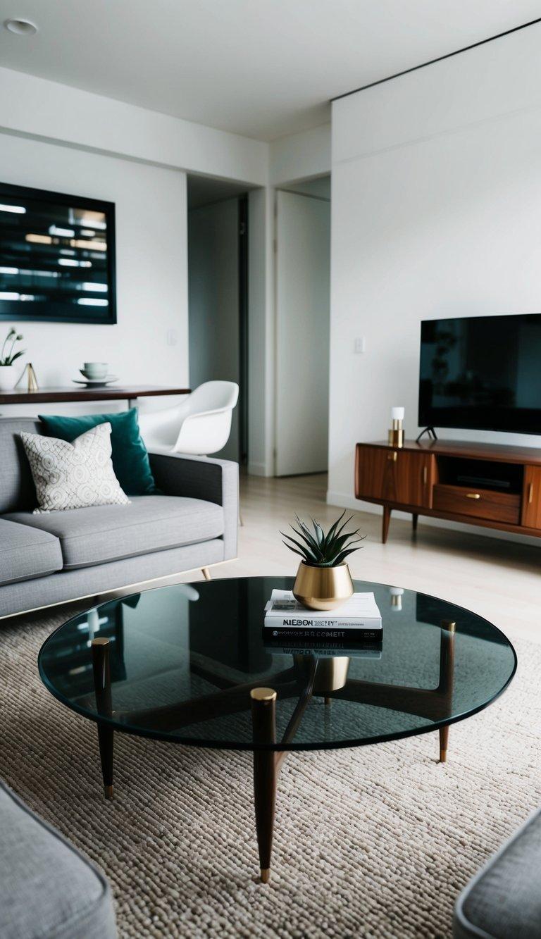 21 Mid-Century Modern Apartment Ideas Youll Love-18